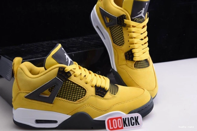 Cheap Husky Retro Lightning Jordan 4 Air CT8527-700 0817